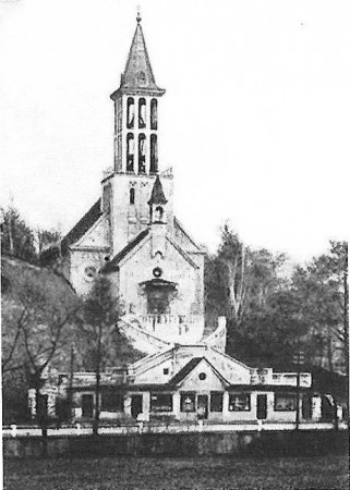 Kostel Panny Marie Utěšitelky před rokem 1945