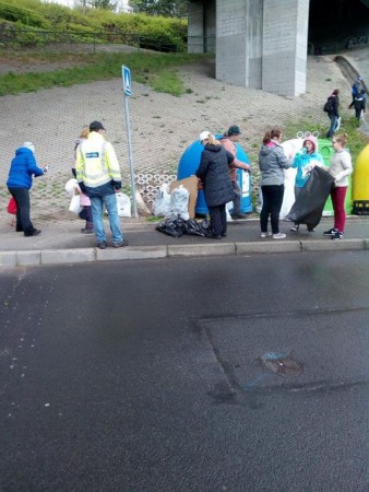 Skupinka která vyrazila směr Všeborovice